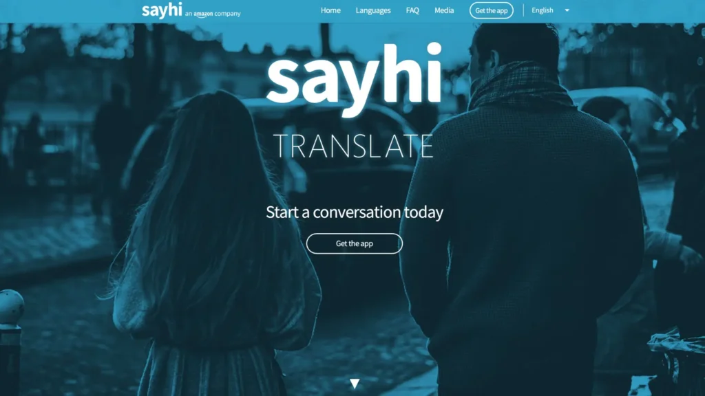 sayhi-homepage-ai-translator